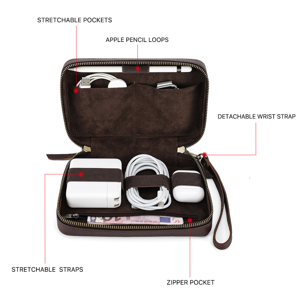 Genuine Leather Portable USB D - Electronics And Gadgets With I ulasan dan harga