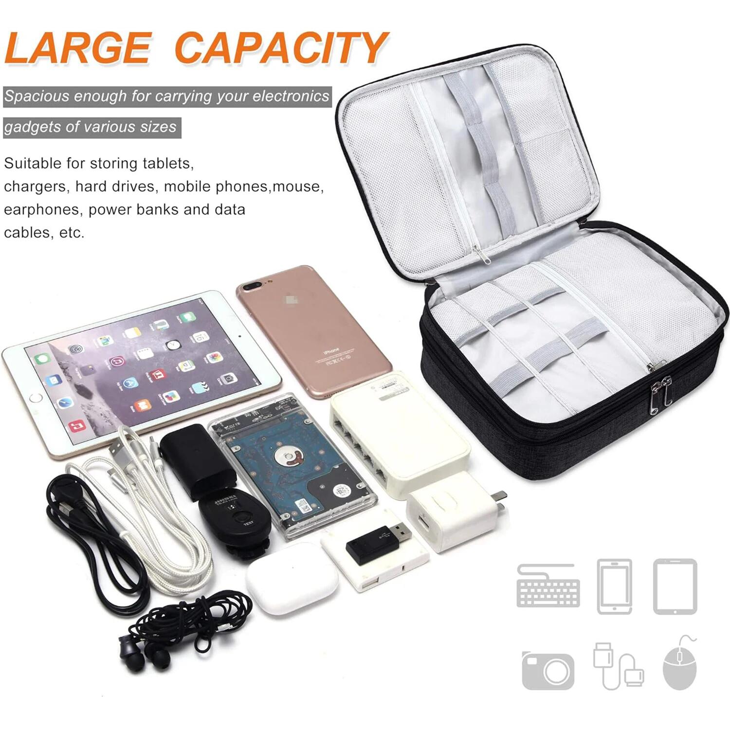 Portable Digital Storage Bag U - Electronics And Gadgets With I ulasan dan harga
