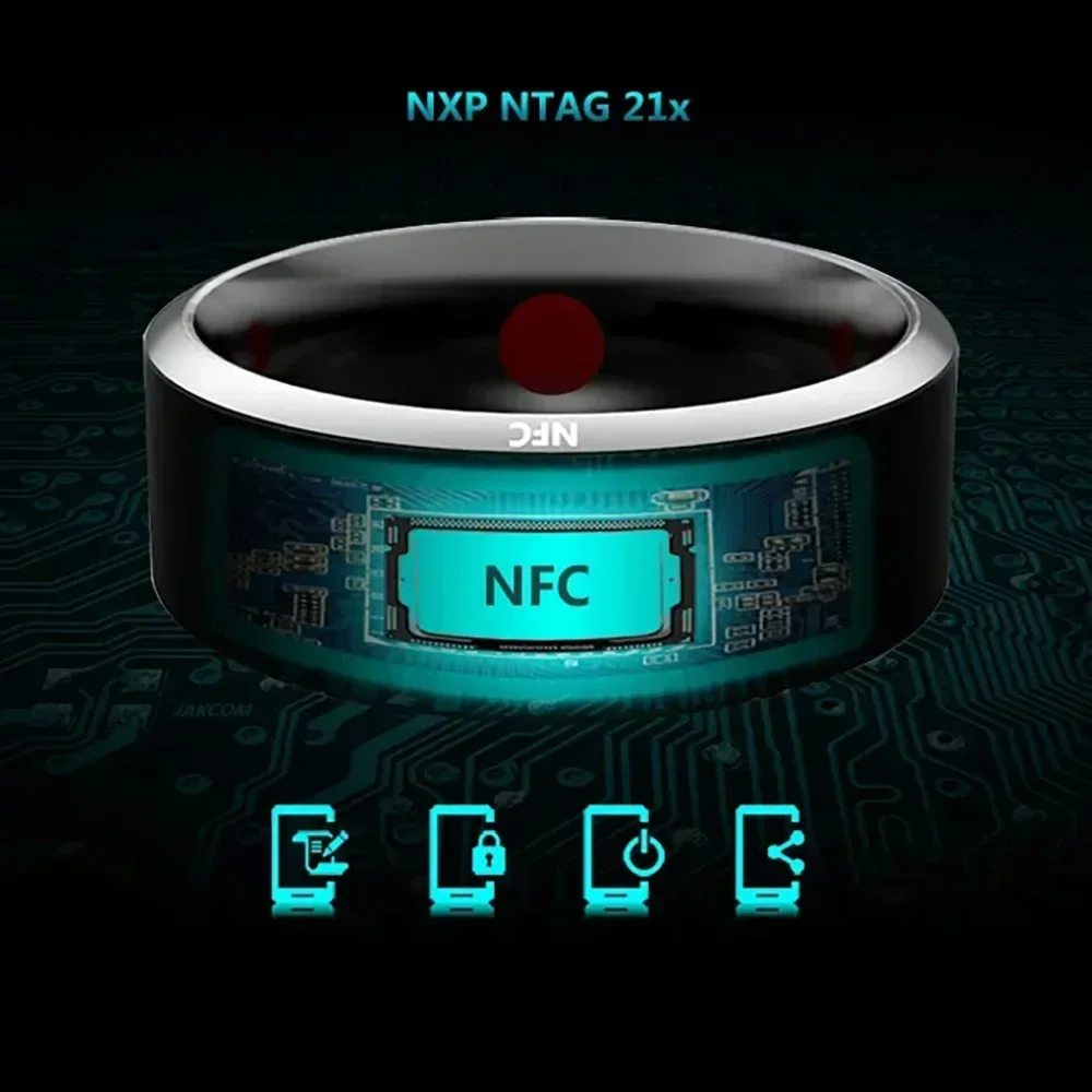 Fashion NFC Control Smart Ring - Nfc Tag Programmable ulasan dan harga