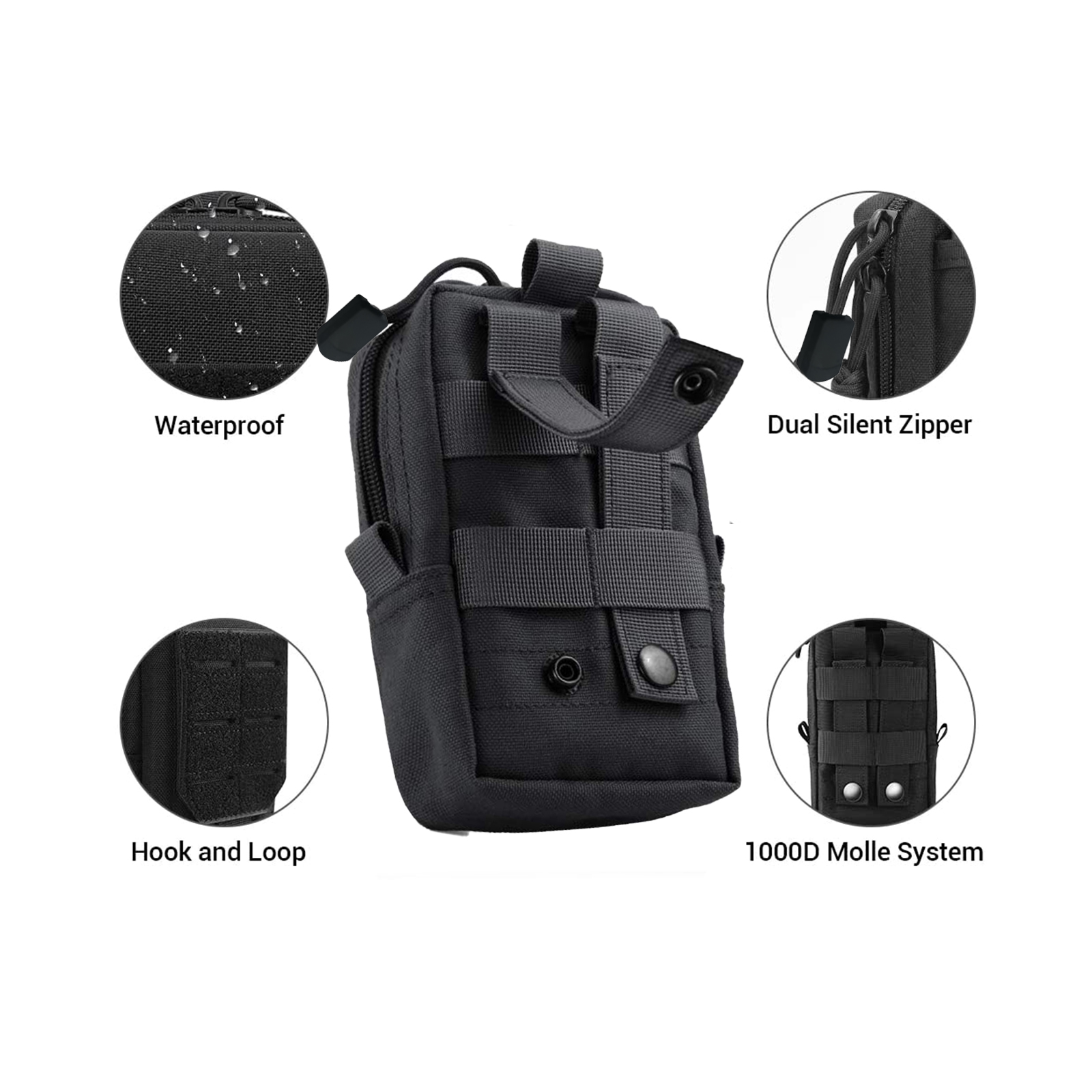 Tactical Molle Pouch Waist Bag - Electronics And Gadgets ulasan dan harga