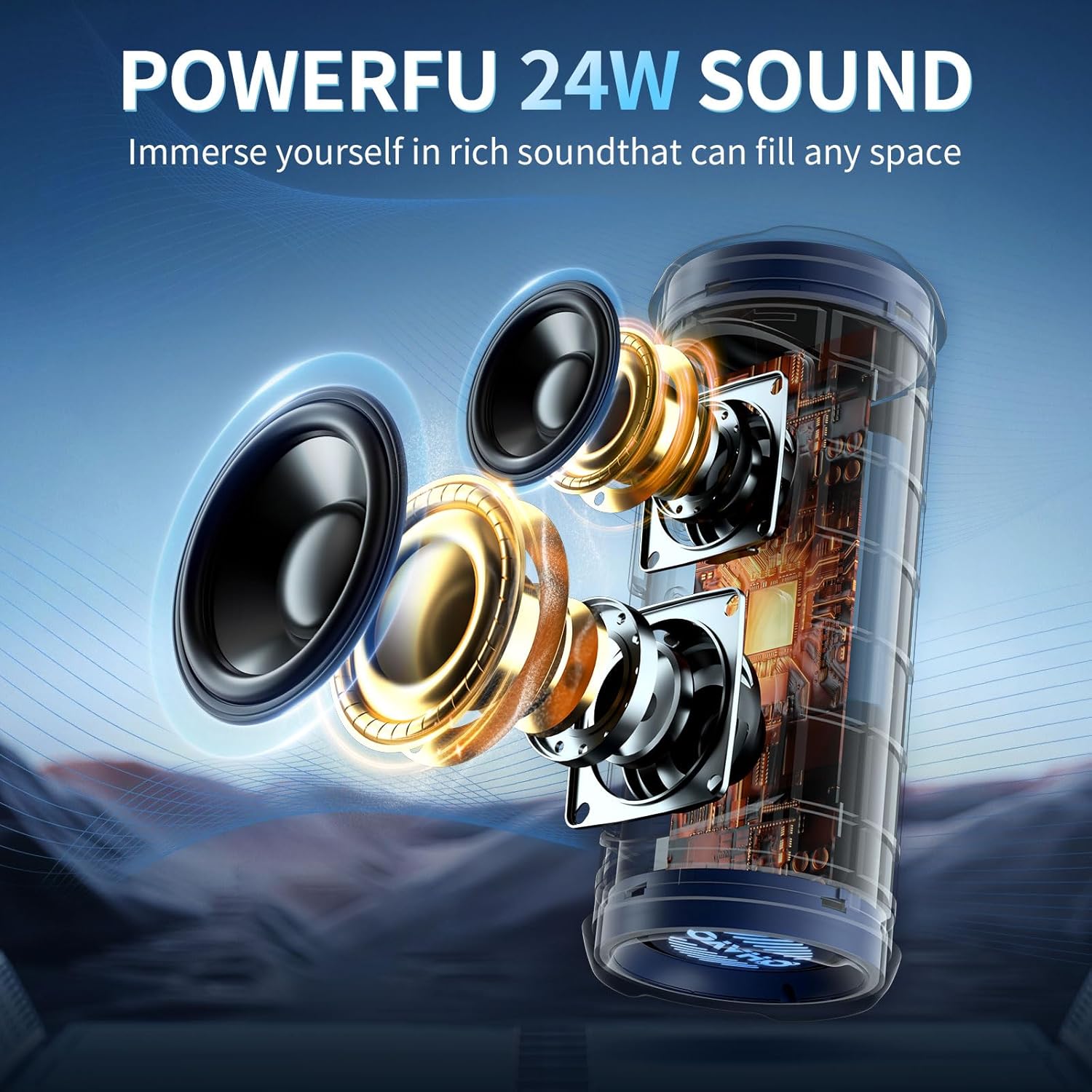Ohayo S7 Portable Waterpro Blu - Electronics And Gadgets With I ulasan dan harga