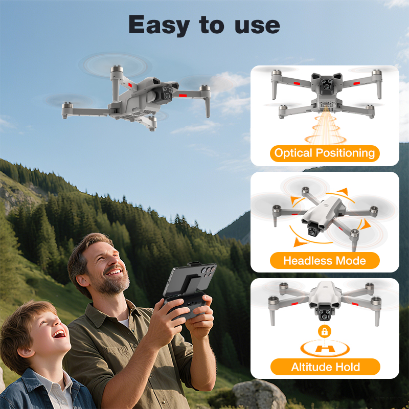 NEW Hot L017 Pro Drone Brushle - Electronics And Gadgets ulasan dan harga